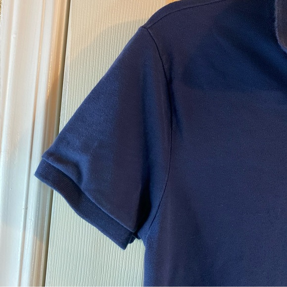 Hollister Mens XS Polo Advanced Stretch Preppy Golf Outdoors Navy Casual Sports - Picture 4 of 12